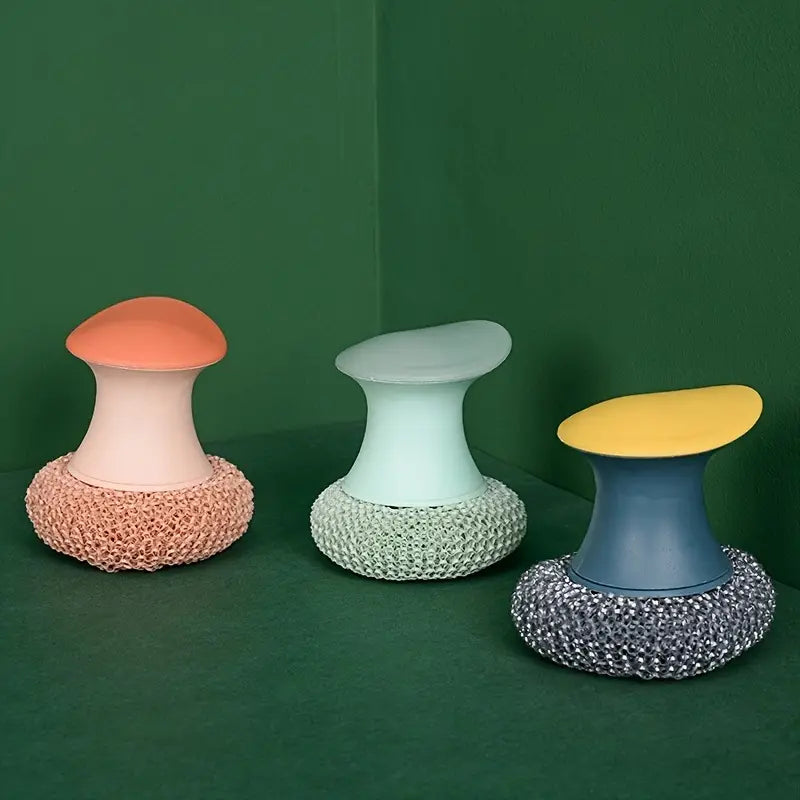 Detachable Short Handle Kitchen Cleaning Brush (1pc)