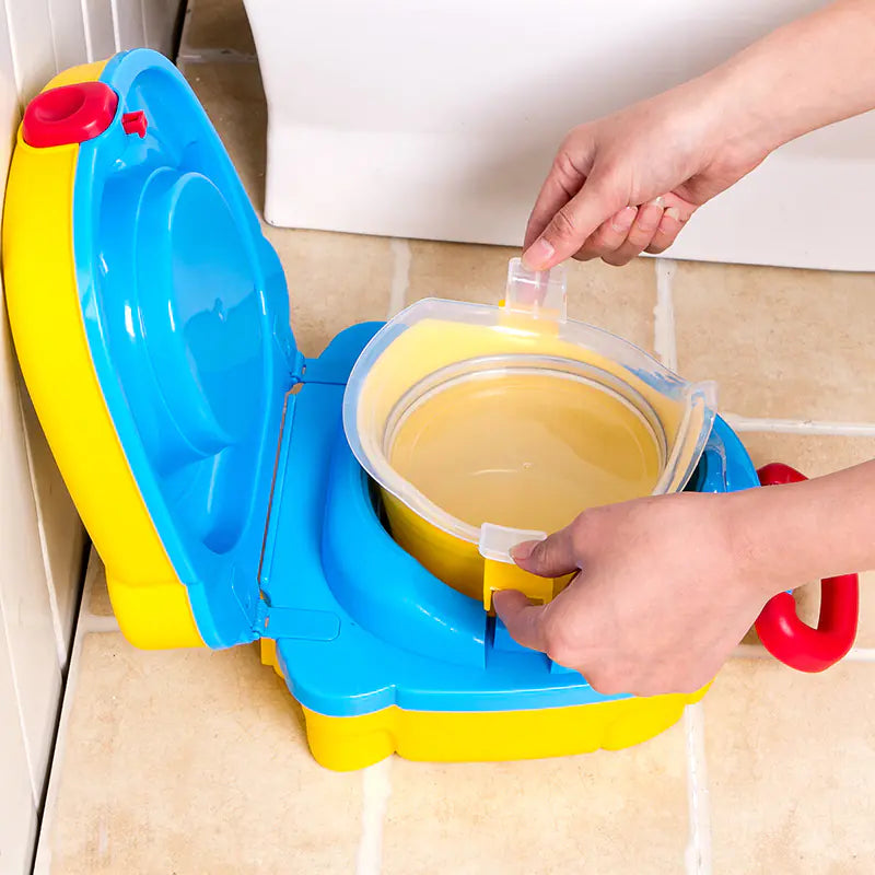 Portable Children's Toilet Potty for Travel (Handheld)
